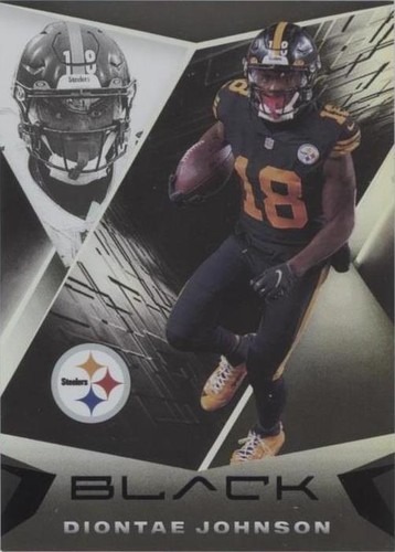 2021 Panini Black Diontae Johnson #82