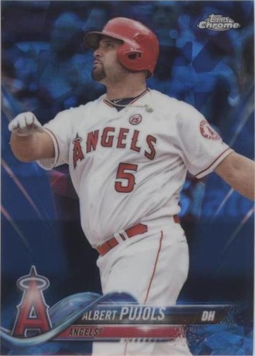 2018 Topps Chrome Sapphire Edition - Albert Pujols #582