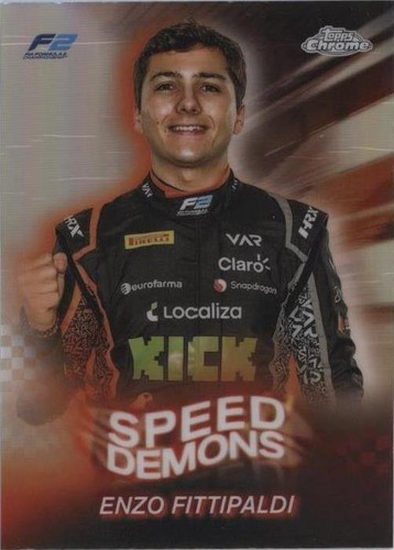 2024 Topps Chrome Formula 1 - Enzo Fittipaldi #SD-23
