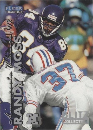 1999 Fleer Tradition Randy Moss #1 BC
