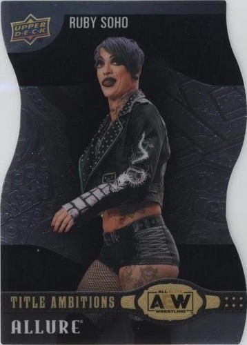 Ruby Sohoページ Ruby Soho 2023 Upper Deck Allure AEW RED RAINBOW PARALLEL