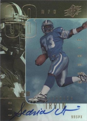 1999 SPx Sedrick Irvin #111