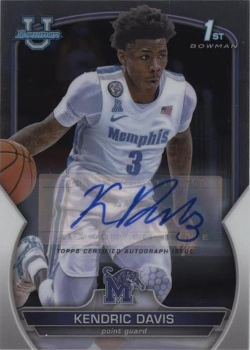 2022-23 Bowman University Pink Refractor Johnny Davis #93 JJ1 | eBay