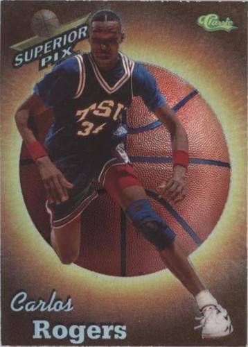 1995 Classic Superior Pix - Carlos Rogers #10