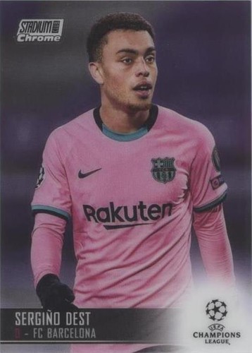 2020-21 Topps Stadium Club Chrome UCL Sergino Dest #16