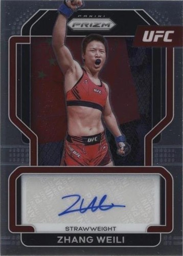 2022 Panini Prizm UFC - Zhang Weili #SG-ZWL