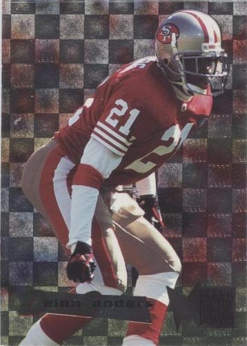 1995 Fleer Metal Deion Sanders #175