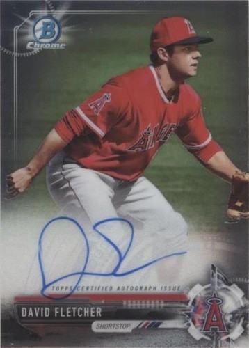 2017 Bowman Chrome - David Fletcher #CPA-DF