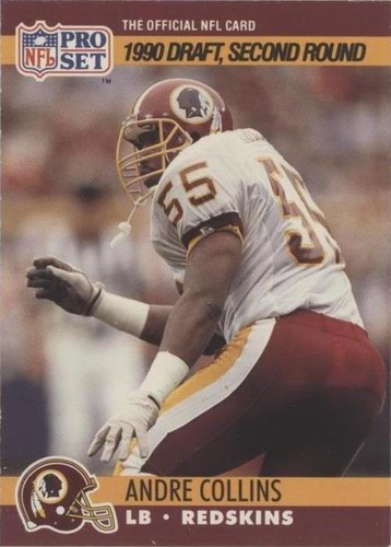 1990 Pro Set Andre Collins #715
