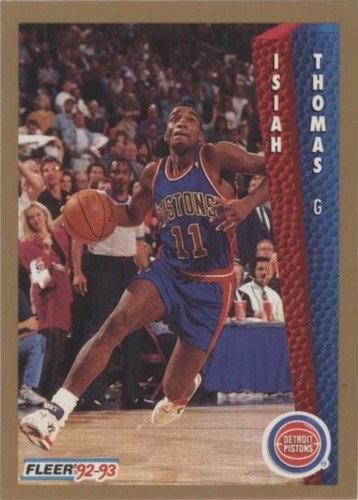 1992-93 Fleer - Isiah Thomas #15