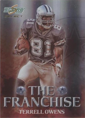 2008 Score Select Terrell Owens #F-5