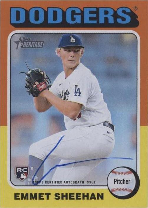 2024 Topps Heritage - Emmet Sheehan #ROA-ES