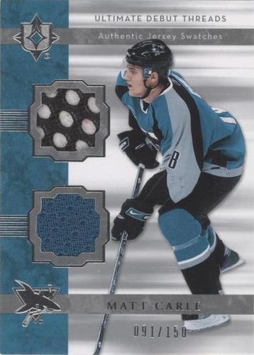2006-07 Ultimate Collection - Matt Carle #DJ-MC