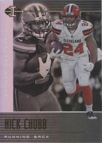 2019 Panini Illusions Nick Chubb #58