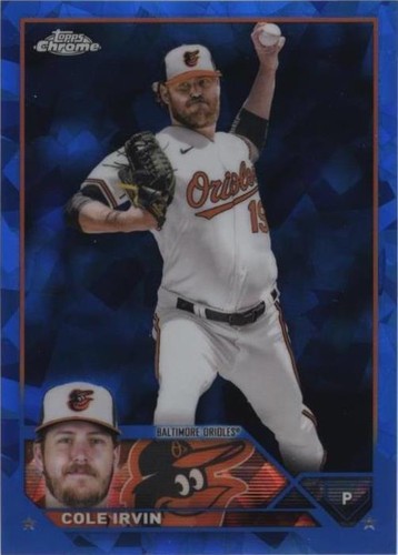 2023 Topps Chrome Sapphire Edition - Cole Irvin #408