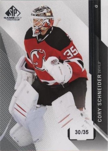 2014-15 SP Game Used - Cory Schneider #35