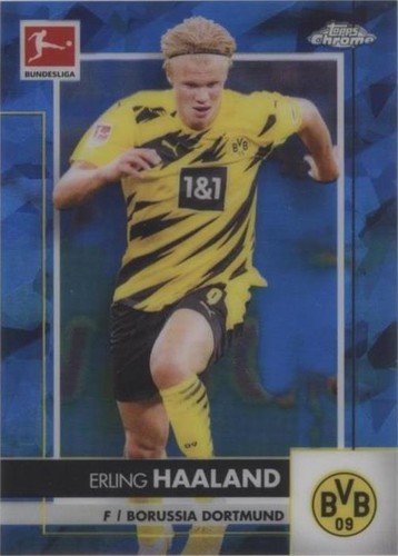 Erling Haaland Topps Chrome リフラクター 2020-21 Topps Chrome Bundesliga #32 Erling Haaland Refractor