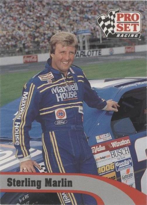 1992 Pro Set Winston Cup - Sterling Marlin #177