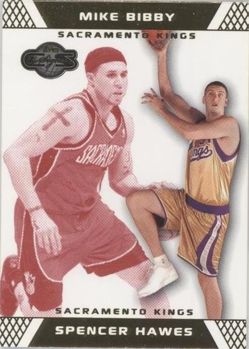 2007-08 Topps Co-Signers - Mike Bibby/Spencer Hawes #96