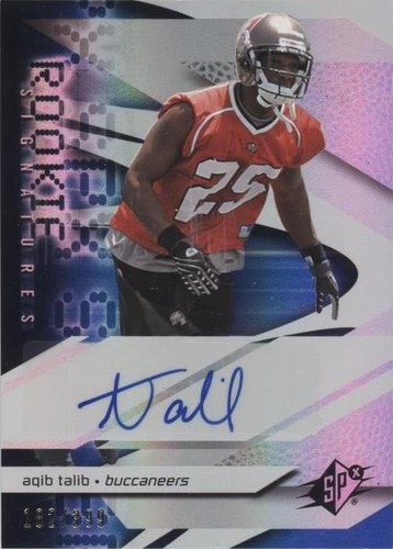 2008 SPx Aqib Talib #191