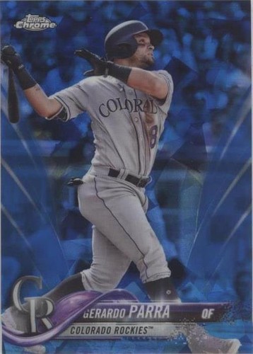 2018 Topps Chrome Sapphire Edition - Gerardo Parra #604
