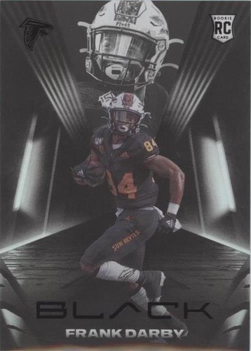 2021 Panini Black Frank Darby #186