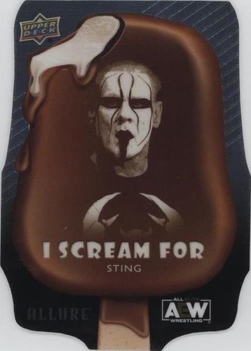 2022 Upper Deck Allure AEW - Sting #ISF-9