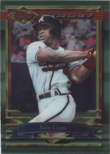1994 Topps Finest - Ron Gant #165