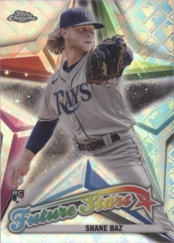 2022 Topps Chrome Logofractor Edition - Shane Baz #FS-16