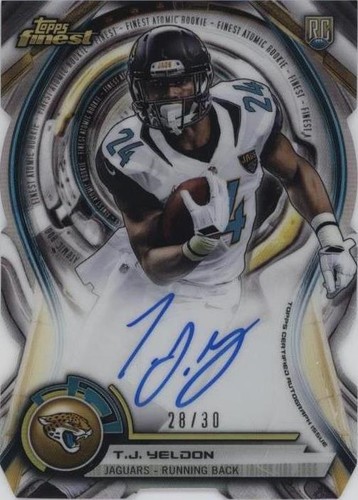 2015 Topps Finest T. J. Yeldon #RADC-28