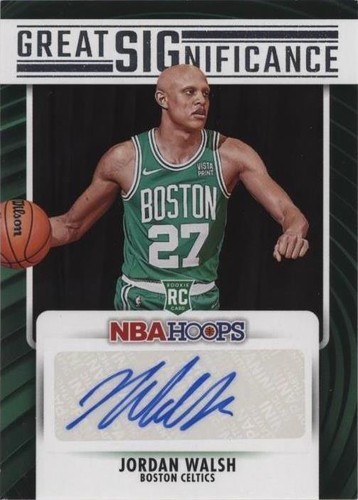 2023-24 Panini NBA Hoops - Jordan Walsh #GS-WAL