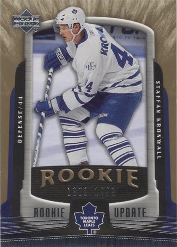 2005-06 Upper Deck Rookie Update - Staffan Kronwall #185