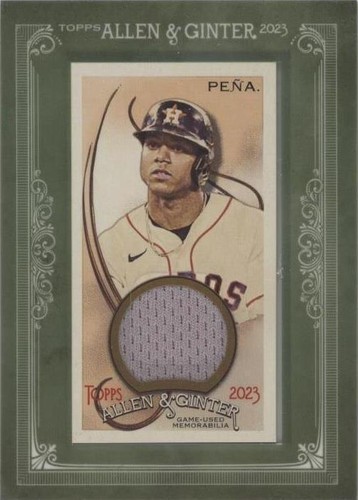 2023 Topps Allen & Ginter - Jeremy Pena #MFR-JP