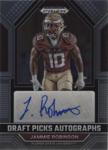 2023 Panini Prizm Draft Picks Jammie Robinson #DPA-JAR