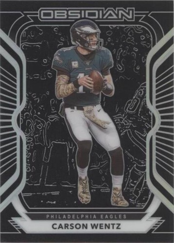 2020 Panini Obsidian Carson Wentz #20