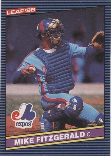 1986 Leaf Canadian - Mike Fitzgerald #32