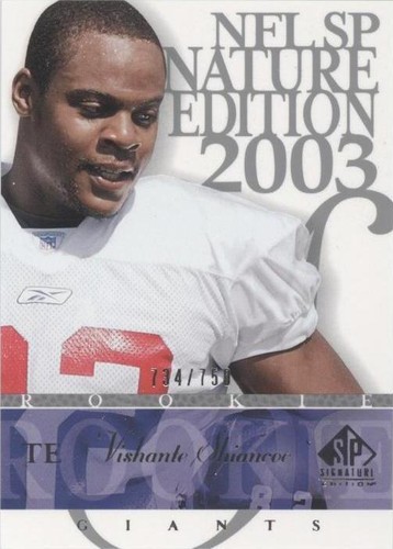 2003 SP Signature Edition Visanthe Shiancoe #148