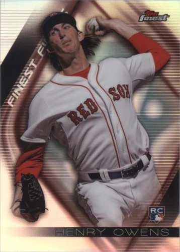 2016 Topps Finest - Henry Owens #FF-HOW