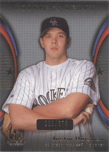 2004 SP Game Used Patch - Justin Huisman #107