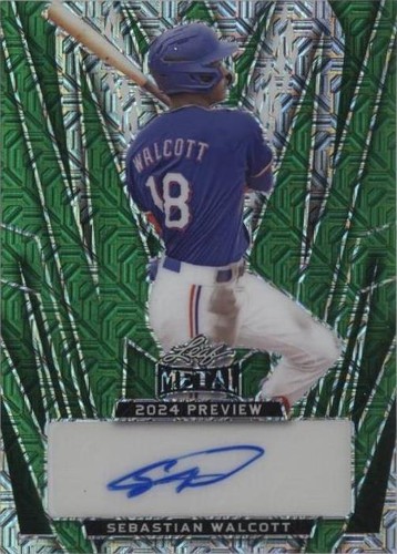 2023 Leaf Trinity - Sebastian Walcott #LMP-SW1
