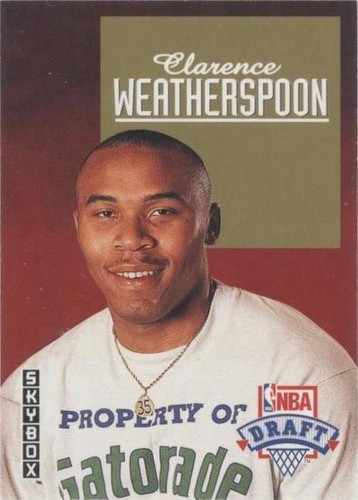1992-93 Skybox - Clarence Weatherspoon #DP9