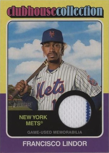 2024 Topps Heritage - Francisco Lindor #CCR-FL