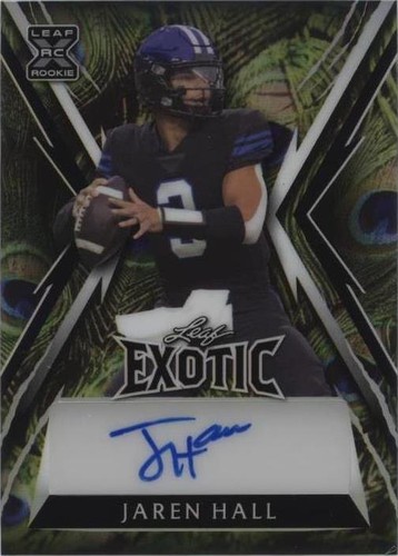 2023 Leaf Exotic Jaren Hall #BA-JH3