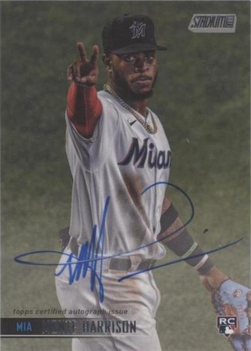 2021 Topps Stadium Club - Monte Harrison #SCBA-MH