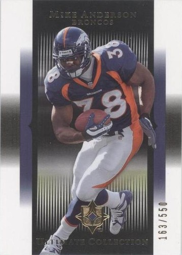 2005 Ultimate Collection Mike Anderson #276