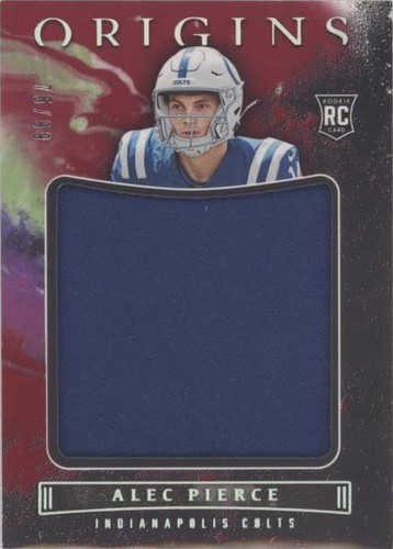 2022 Panini Origins Alec Pierce #JUM-API