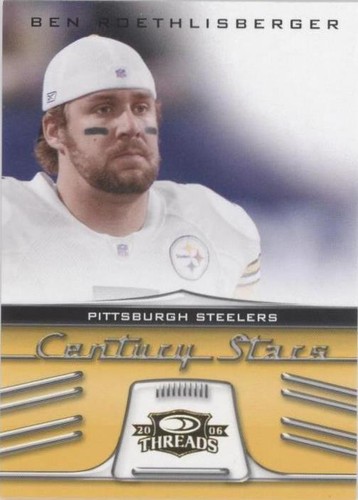 2006 Donruss Threads Ben Roethlisberger #CS-2