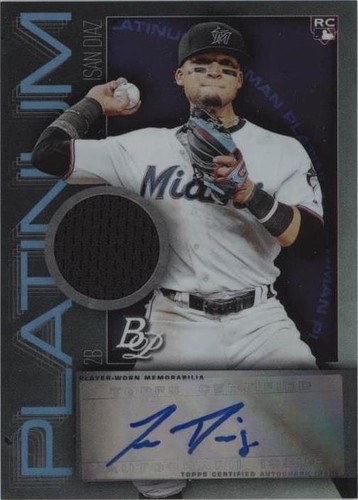 2020 Bowman Platinum - Isan Diaz #PPAR-ID