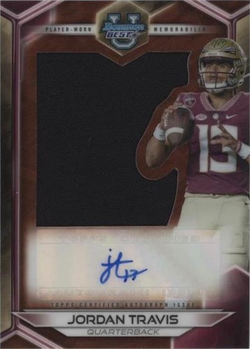 2023 Bowman's Best University Jordan Travis #JRA-JT