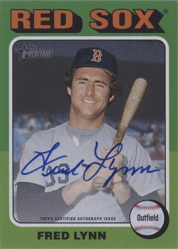 2024 Topps Heritage - Fred Lynn #ROA-FL